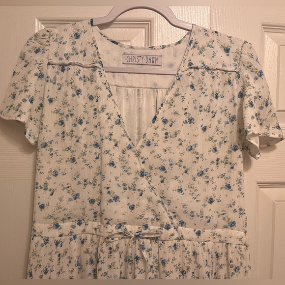 Christy dawn original dawn dress blue ditsy floral - Picture 3 of 6